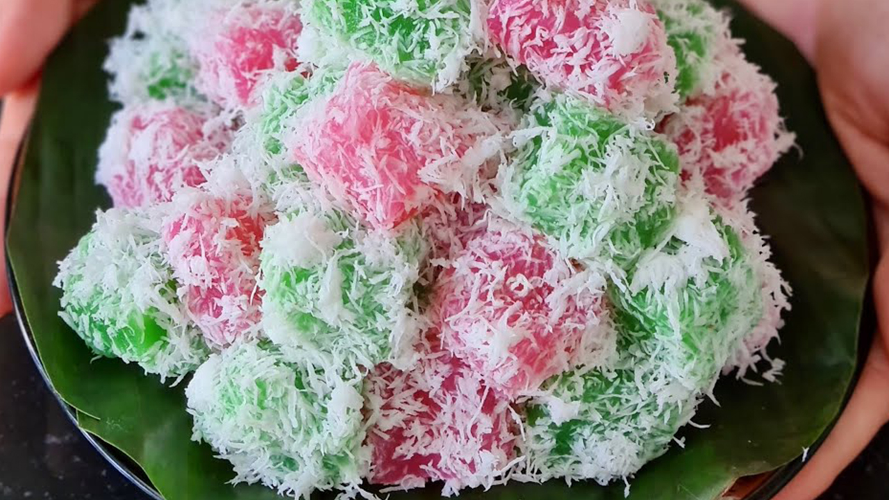 cenil, makanan tradisional khas pulau jawa tempo doloe yang super endues