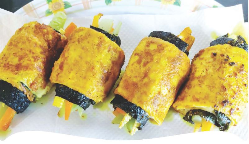 Si kulit tahu gulung atau Beancurd Skin Roll yang enak dan tetap sehat