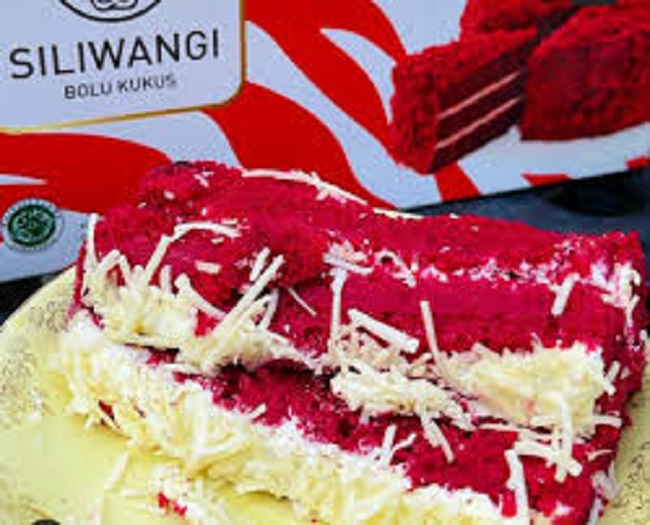 siliwangi red velvet keju Bolu kukus tanpa oven