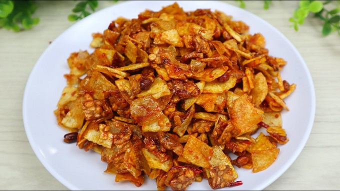 Resep Orek Tempe Kentang Kering pedas manis yang enak