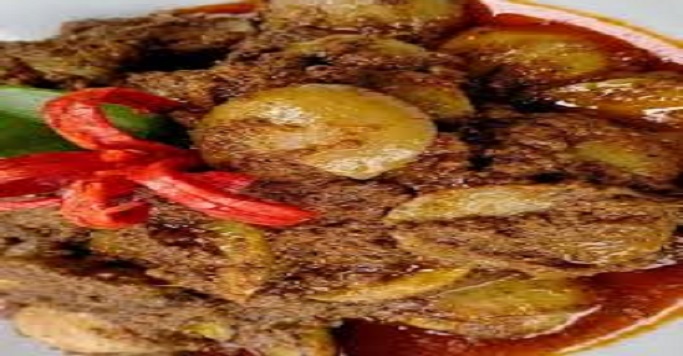 Rendang Jengkol Penggugah Selera, Bikin Ketagihan
