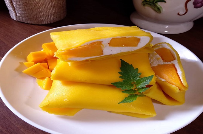 Apa Pancake Sehat? Resep Pancake Mangga Deseert Sehat dan Bergizi